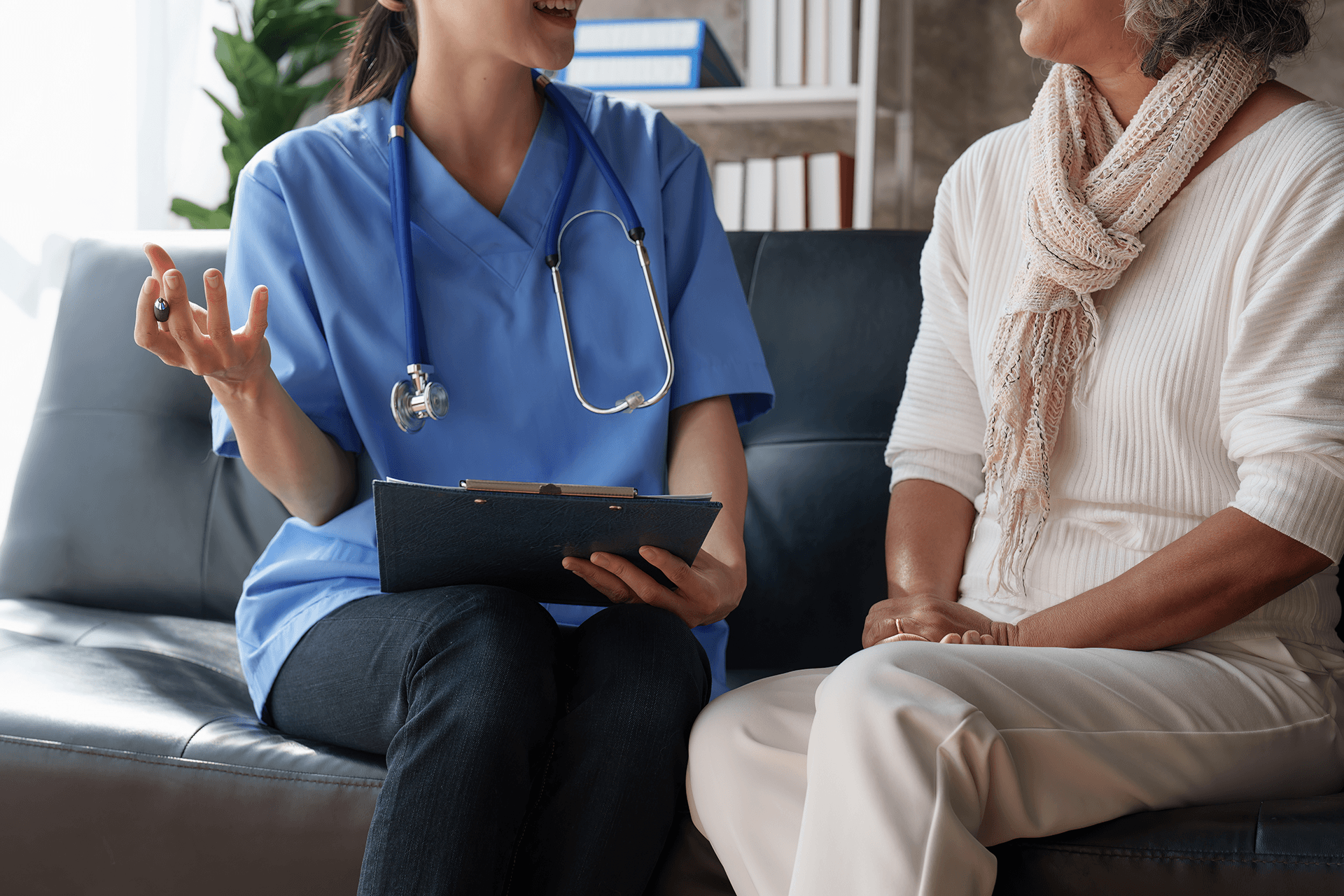 Healthcare slide background