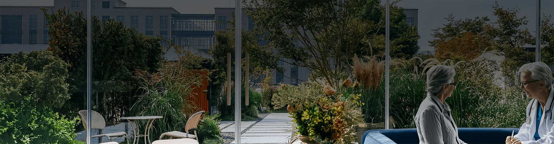 Outdoor wellness space